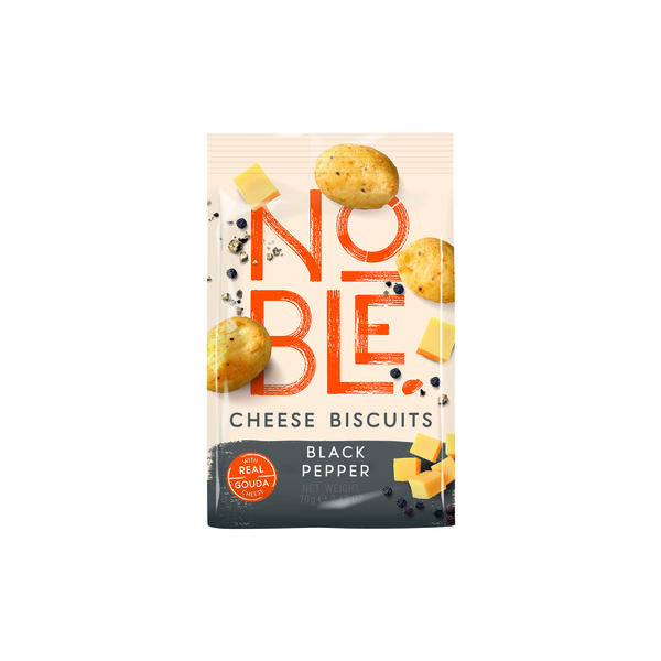 Ostekjeks Black Pepper, Noble