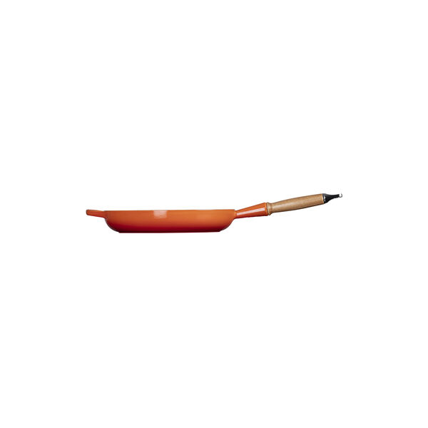 Signature st&oslash;pejern stekepanne med treh&aring;ndtak &Oslash; 28 cm, volcanic, Le Creuset