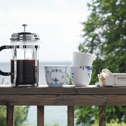 Musselmalt Riflet termokopp, Royal Copenhagen