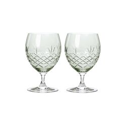 Crispy Eightball glass, emerald, Frederik Bagger