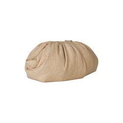 Day Linen Flower Clutch, raw linen, DAY ET