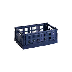 Colour Crate, dark blue, HAY