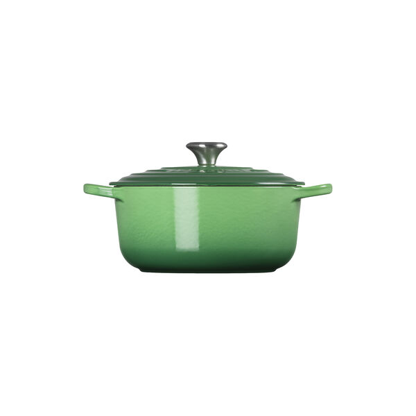 Signature st&oslash;pejern rund gryte &Oslash; 20 cm, bamboo green, Le Creuset