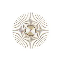Popsicle Clock, walnut, Vitra 