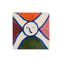 La Pittura trivet serveringabrett, stained glass, HAY