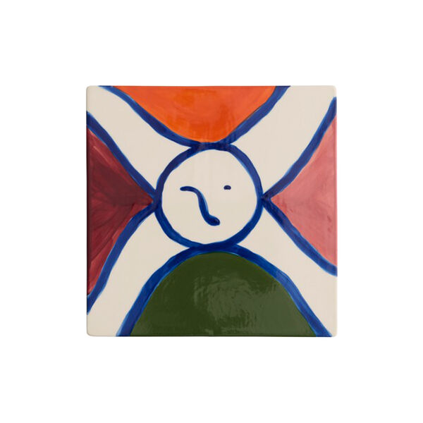 La Pittura trivet serveringabrett, stained glass, HAY