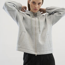 KBPaprika Cardigan, medium grey melange, Karen by Simonsen