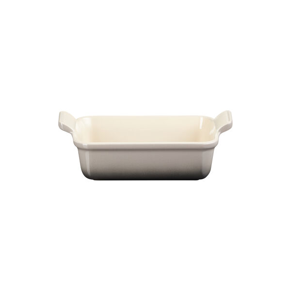 Heritage rektangulært fat 19 cm, flint, Le Creuset