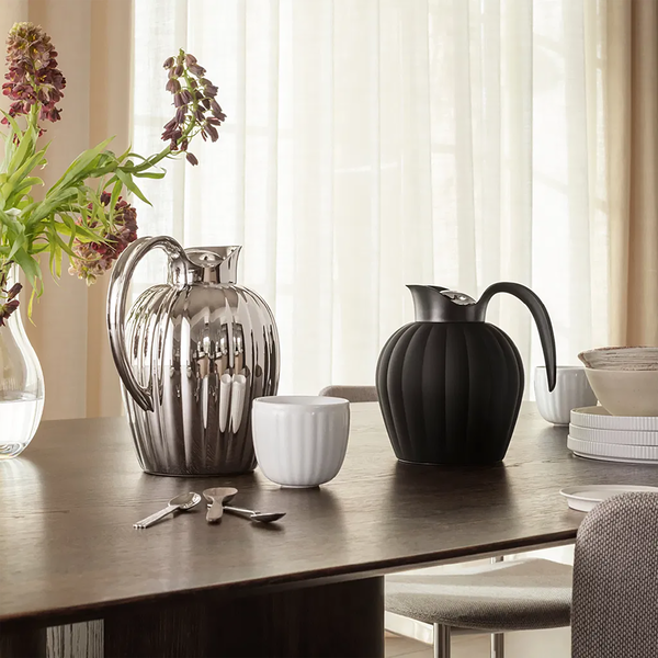 BERNADOTTE Termokanne, midnattssvart, Georg Jensen