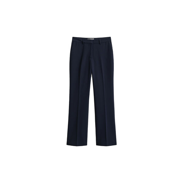 Slim Flared Slacks, evening blue, Gant