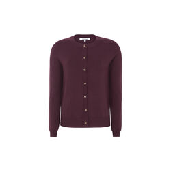 SRMarla Cardigan Knit, vinyard wine, Soft Rebels