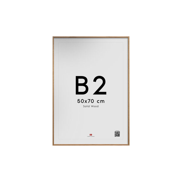 Eik naturramme 50x70 cm, Poster & Frame