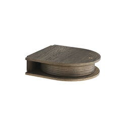 Valet wall drawer small, smoked oak, Northern