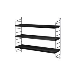 String® Pocket, black stained ash/black String® Pocket, black stained ash/black, String Furniture