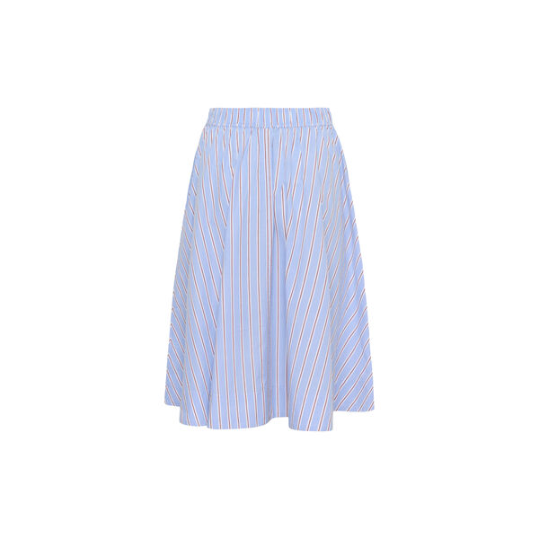 IngiPW Skirt, blue burnt russet stripe, Part Two