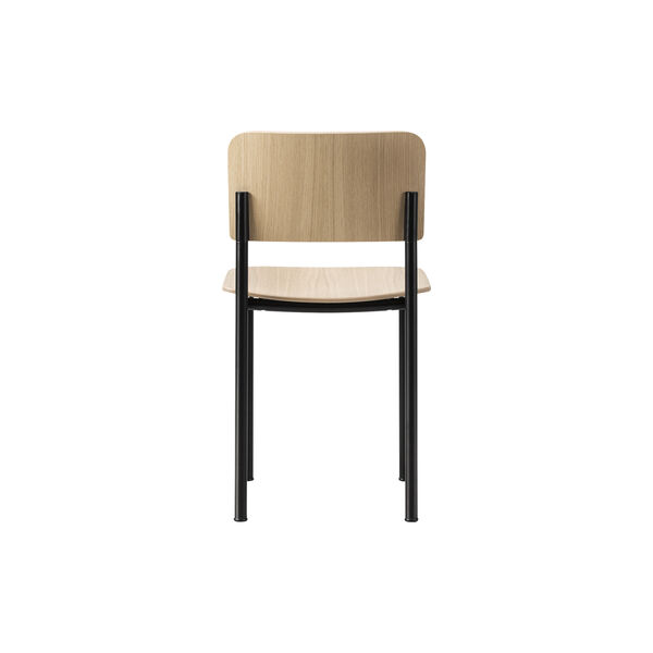 Plan Chair, lakkert eik/svart, Fredericia Furniture