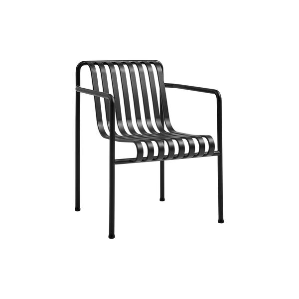 Palissade spisestuestol med armlen, antrachite, HAY