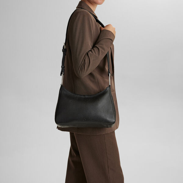 NuriaMBG Crossbody Bag Grain, black NuriaMBG Crossbody Bag Grain, black, Markberg