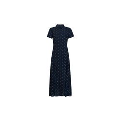 LANEY MILA MIDI SHIRT DRESS, new navy/linen white, French Connection