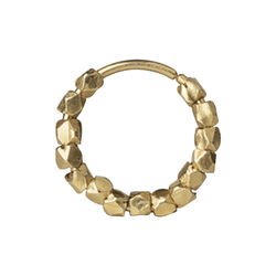 Bead Twist ørering, gull, Jane Kønig