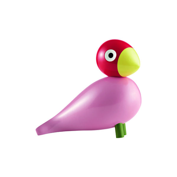 Kay Bojesen sangfugl Ruth, rose/rød, Kay Bojesen Denmark