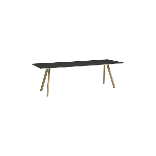 CPH30 spisebord, soaped oak/black CPH30 spisebord, soaped oak/black, HAY