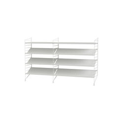 Hallway Bundle N, white/white, String Furniture