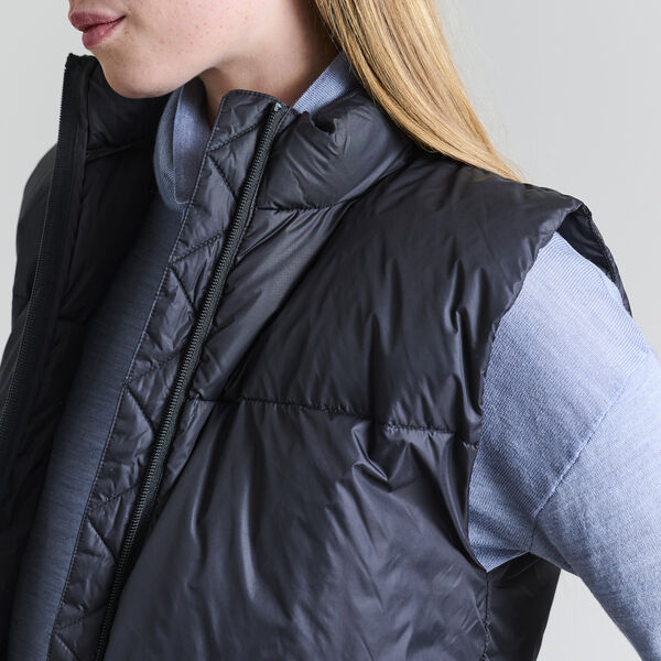 Feather down kort vest, black Feather down kort vest, black, BITTE KAI RAND