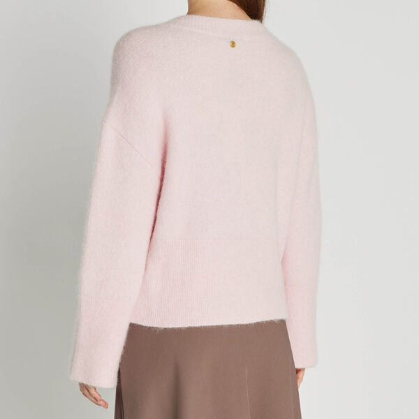 Prio knit sweater, strawberry cream, PBO