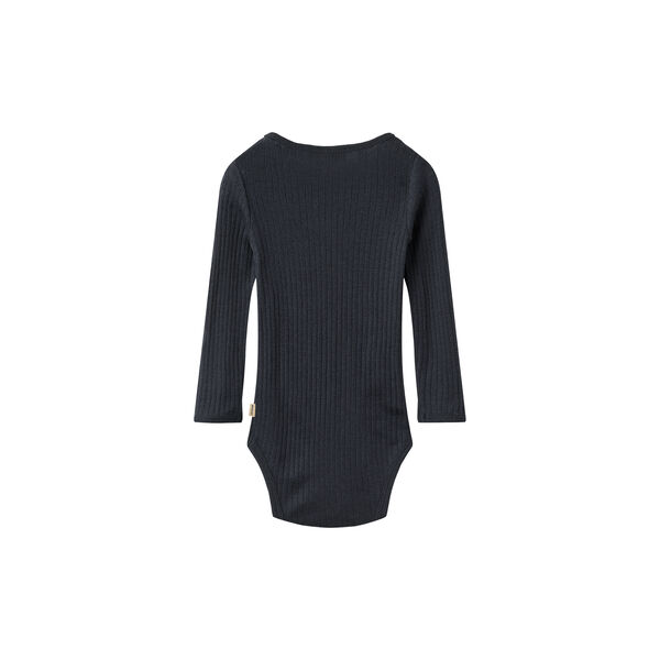 Wool silk body L/S Lucca, 1432 navy, Wheat