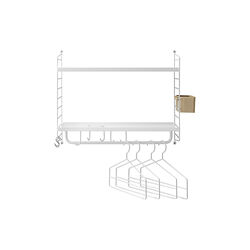 String® gangen Kit, hvit, String Furniture