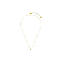Fine Blue Collar Necklace, pale gold, Orelia