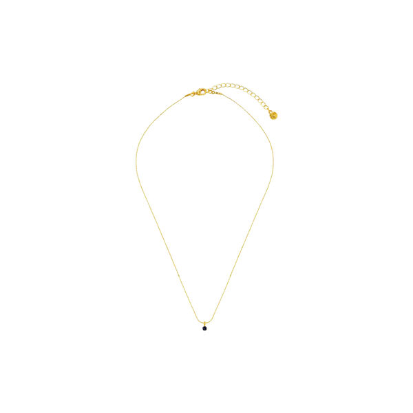 Fine Blue Collar Necklace, pale gold, Orelia