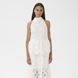 KBFlora Dress, bright white, Karen by Simonsen