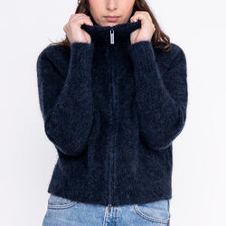 SUSY MOHAIR CARDIGAN, baltic blue, JOHNNYLOVE