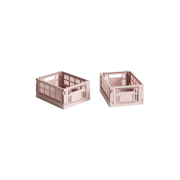 Colour Crate Mini sett med 2 stk., blush, HAY