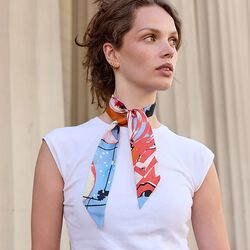 CITY&nbsp;LIGHT&nbsp;Twilly&nbsp;Skjerf, orange, Bella Ballou