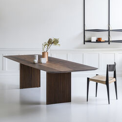 TEN TABLE, smoked oak, DK3