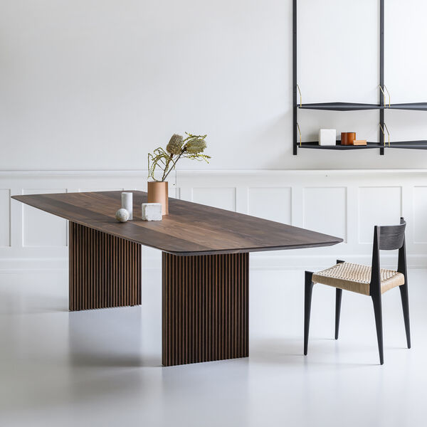 TEN TABLE, smoked oak, DK3