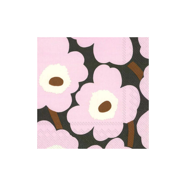 Lunsjserviett Marimekko Unikko, rosa Lunsjserviett Marimekko Unikko, rosa, Vinding