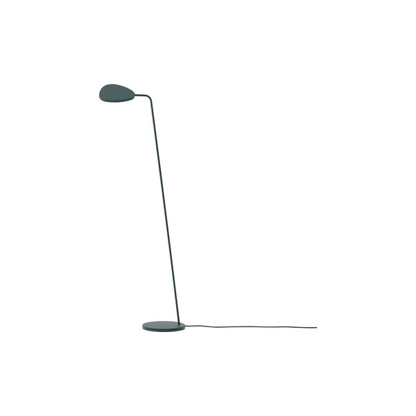 Leaf Floor Lamp, dark green, Muuto