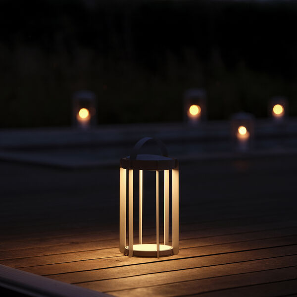 Firefly lanterne led, soft grey Firefly lanterne led, soft grey, Zone Denmark