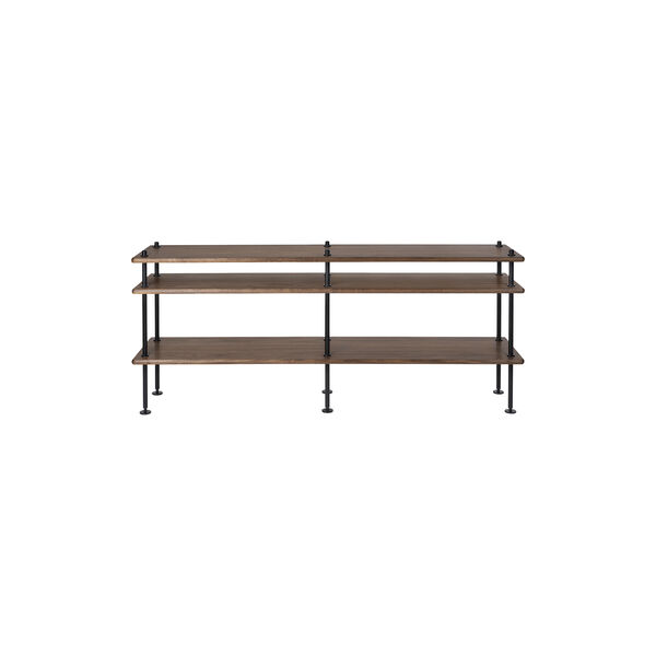 BM0253-4 hyllesystem, valnøtt/sort BM0253-4 hyllesystem, valnøtt/sort, Carl Hansen & Søn