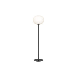 Glo-Ball F3 Floor Lamp, black/opal, Flos