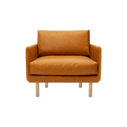 Emo lenestol, SemiAni Cognac/naturoljet eik, Bruunmunch Furniture