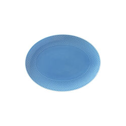 Rhombe Color oval serveringsfat, blå