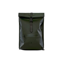 Rolltop Rucksack, green, Rains