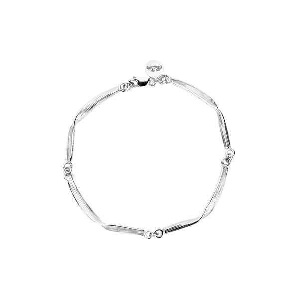 Gr&aelig;s armb&aring;nd, s&oslash;lv, Flora Danica Jewellery