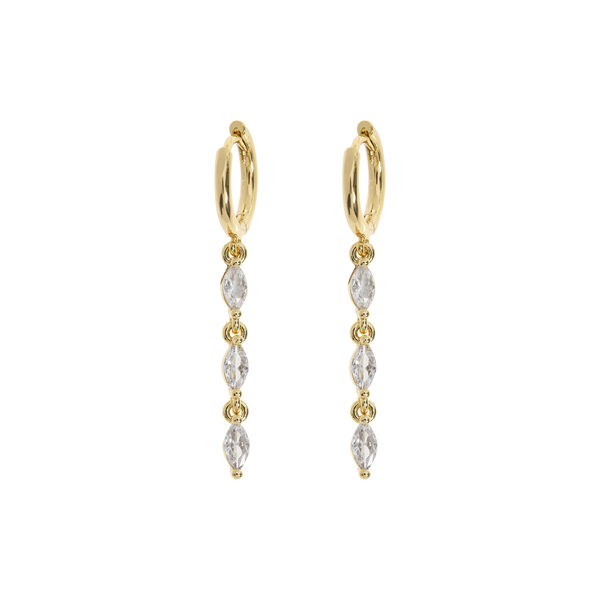 Carina - Crystal Party Hoop &oslash;reringer, gull, timi of Sweden