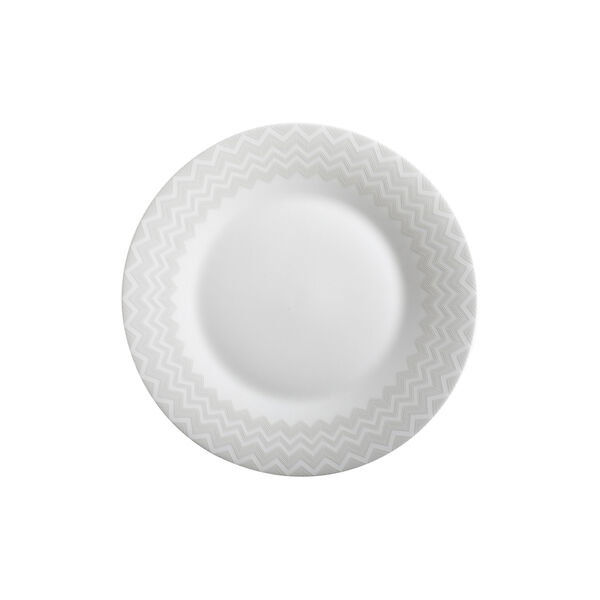 Zig Zag White tallerken Zig Zag White tallerken, Missoni Home